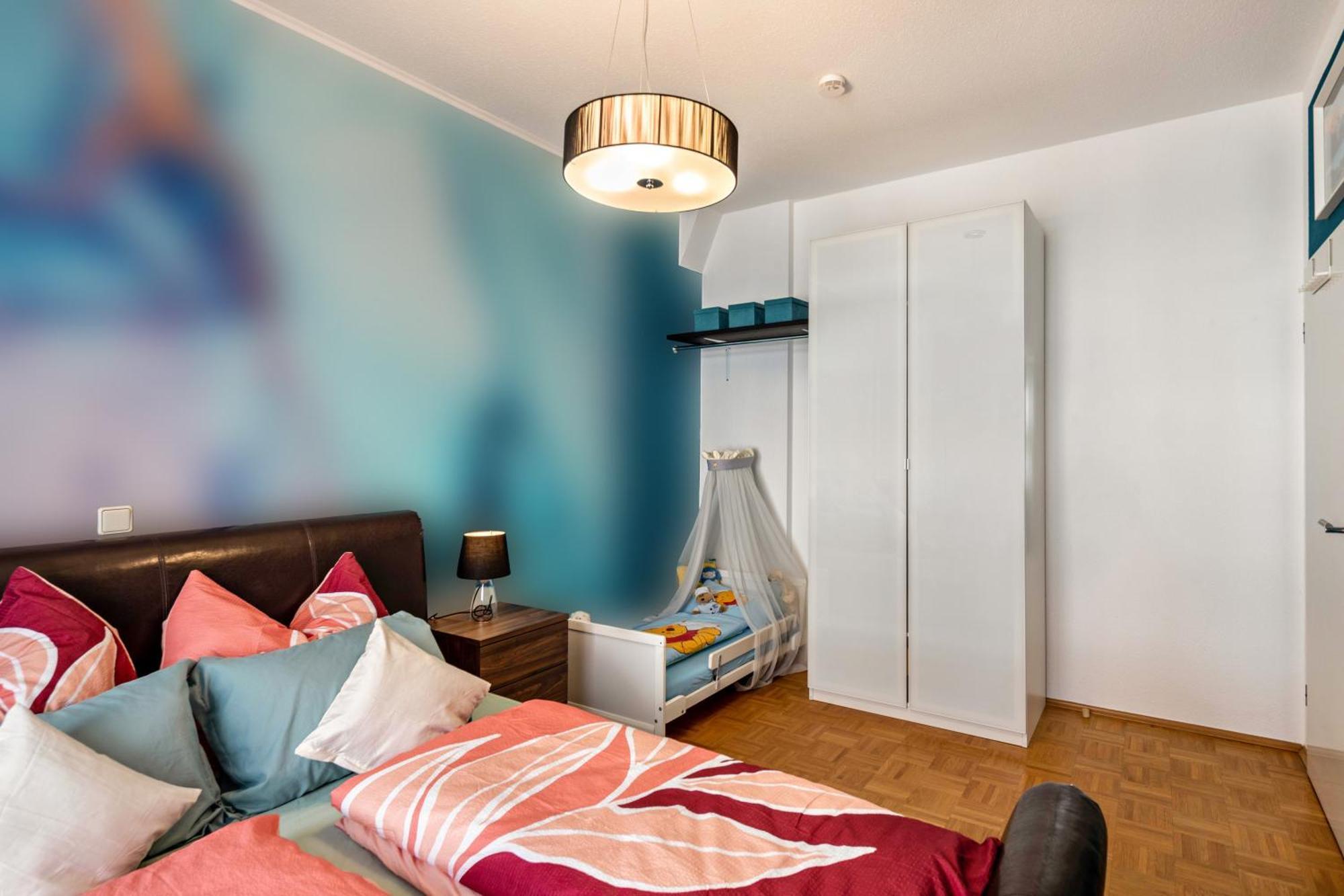 Balkon Apartment Shanti Lu Erfurt Buitenkant foto