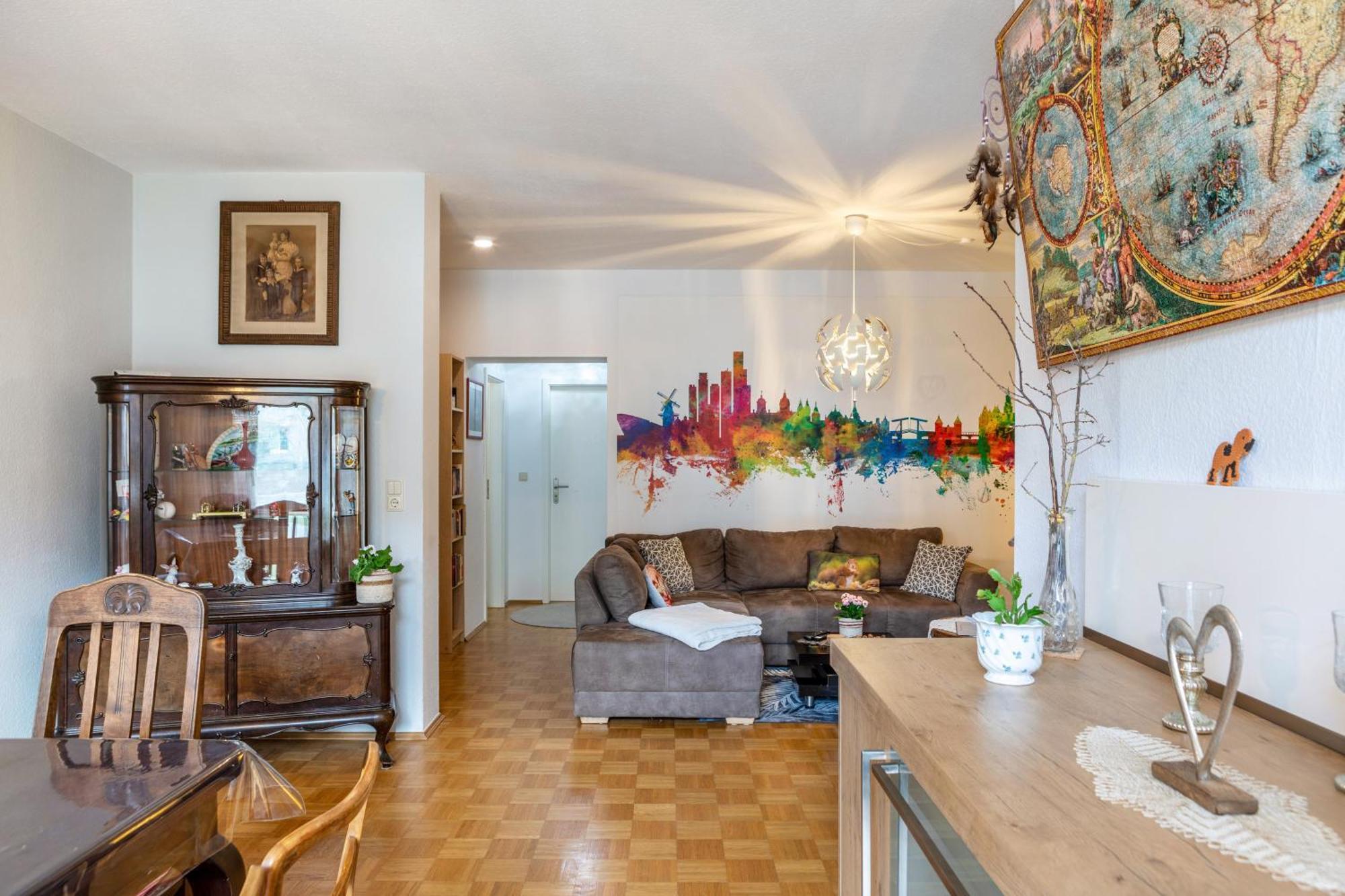 Balkon Apartment Shanti Lu Erfurt Buitenkant foto